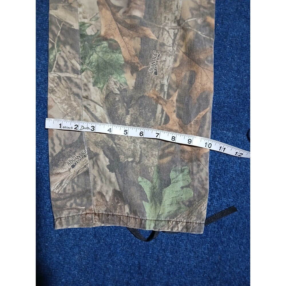 VINTAGE Advantage Timber Camo pants Adjustable waist, Pockets Large 38-40 - Picture 8 of 9